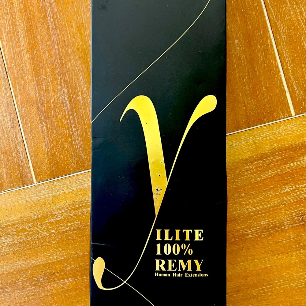 Yilite 20” extensions. 100% remy human hair. Still sealed in original package.
